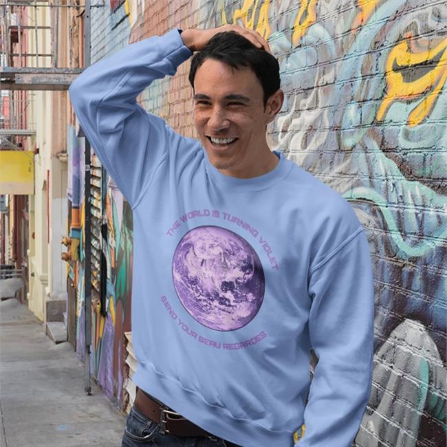 Anus The World Is Turning Violet Send Your Beau Regardes Shirt