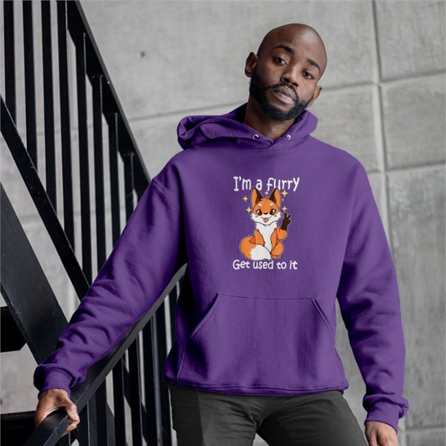 Funny I'm A Furry Get Used To It Shirt