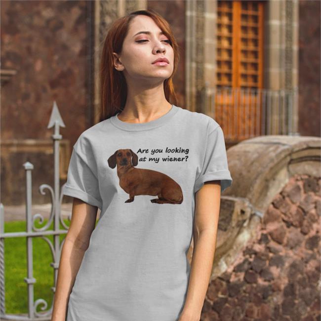 Are You Looking At My Wiener Sweatshirt Goodshirts