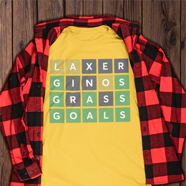 Laxer Ginos Grass Goals Shirt Nakeie Montgomery Redwoods Lacrosse Club