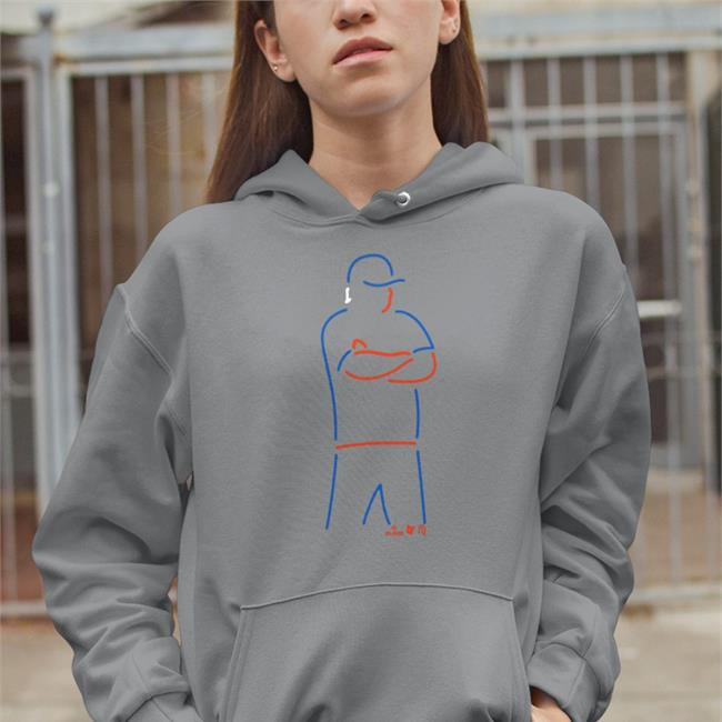 Athlete Logos Neon Buck Showalter Sweatshirt Breaking T Store
