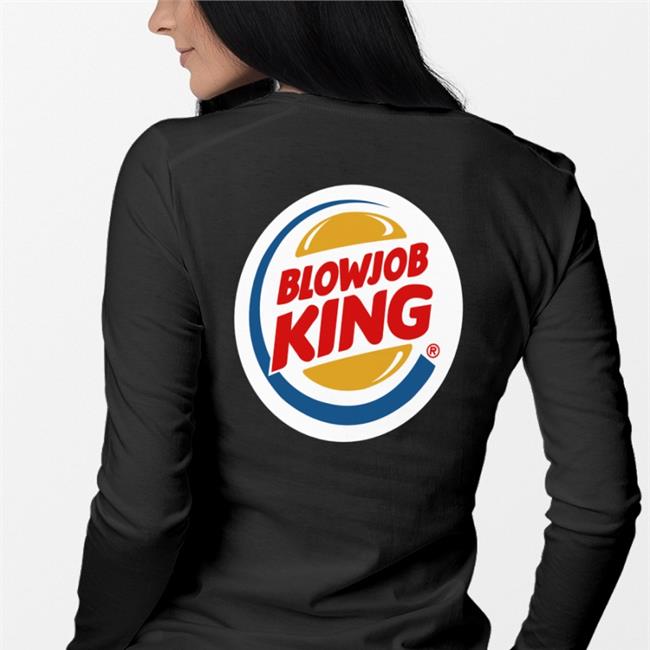 Hard Blowjob King Black Shirt Shirts That Go