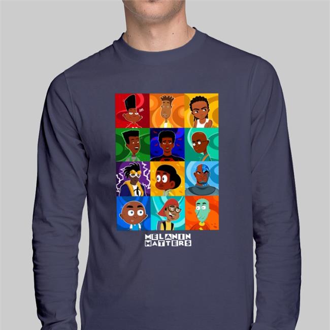 Hippy Potter Store Black Boys In Cartoons Melanin Matters Shirt Thaddeus