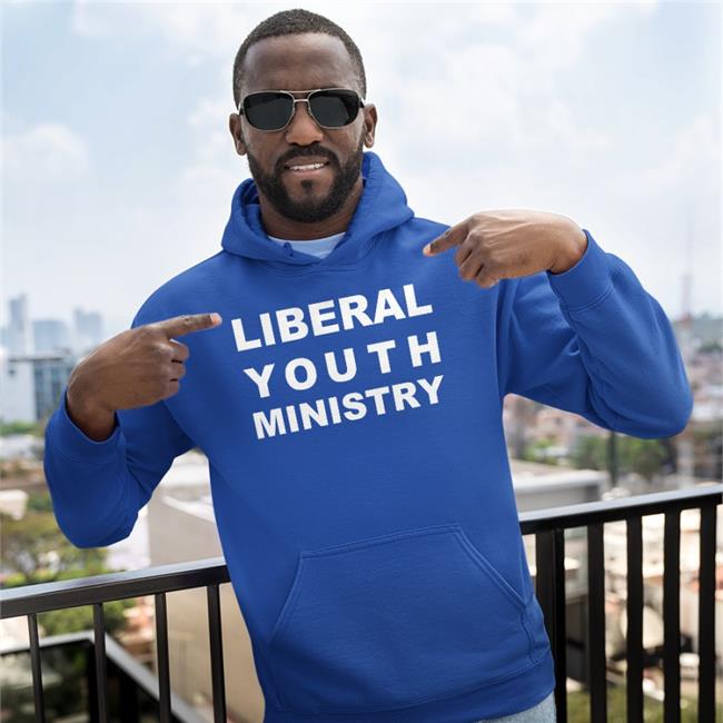 Taehyun Wearing Liberal Youth Ministry Sweatshirt