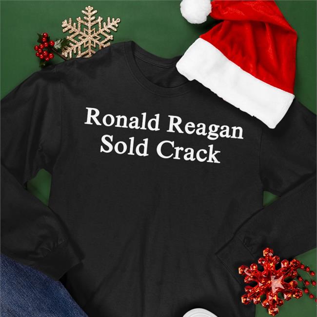 Ronald Reagan Sold Crack Tee Shirt Beamen