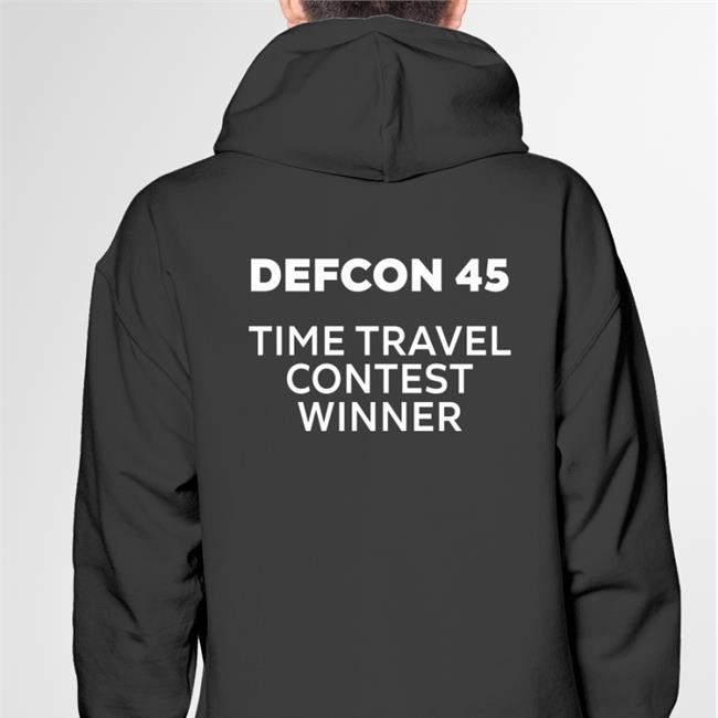 Def Con Defcon 45 Time Travel Contest Winner Shirt