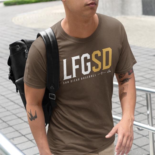 Jorge Alfaro Wearing Lfgsd San Diego Baseball Shirt