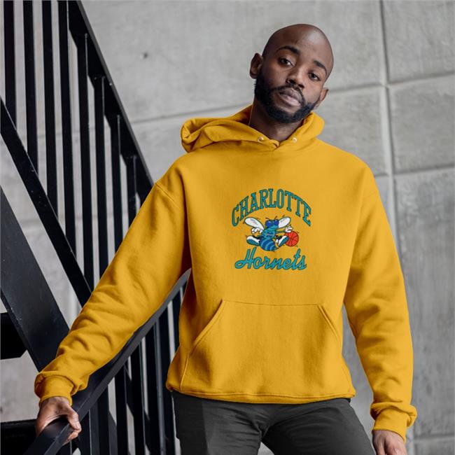 Bryce Mcgowens Wearing Charlotte Hornets Hoodie