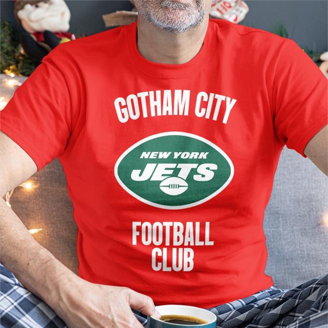 Gotham City Football Club New York Jets Logo Hoodie Funny Gotham City Football Club Hoodie