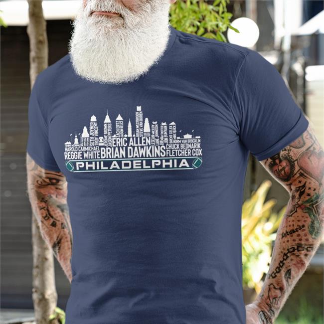 Jalen Hurts Philadelphia Football Team All Time Legends Shirt