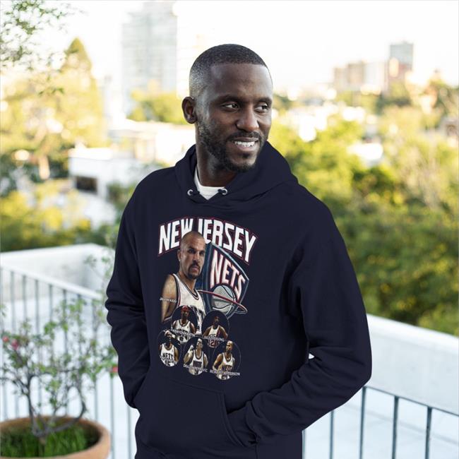 Nic Claxton Rocking A New Jersey Nets Hoodie