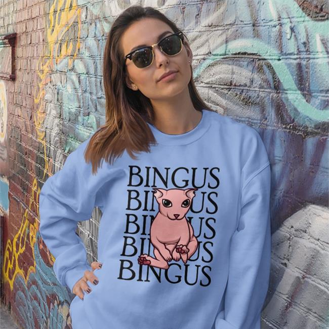 Strangethrift Bingus Text Array T Shirt