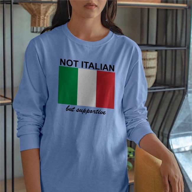 Vivian Le Not Italian But Supportive Shirt