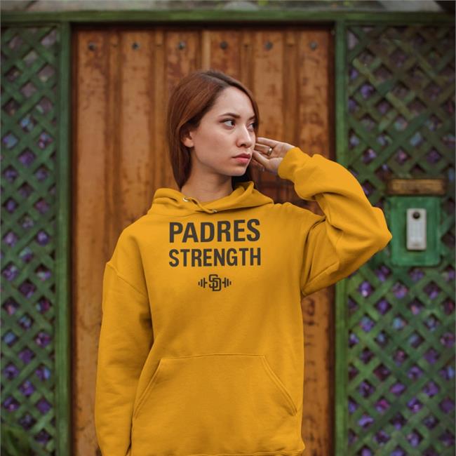 Eric Hosmer And Pedro Seidler Padres Strength Sweatshirt Bernie Wilson