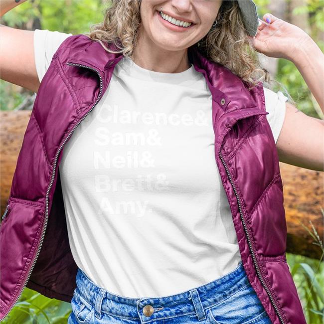 Clarence Sam Neil Brett Amy Tee Shirt
