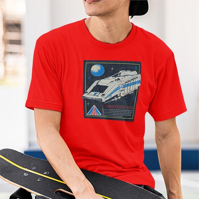 Starspeeder 3000 Star Tours Tee Shirt Josh Bailey