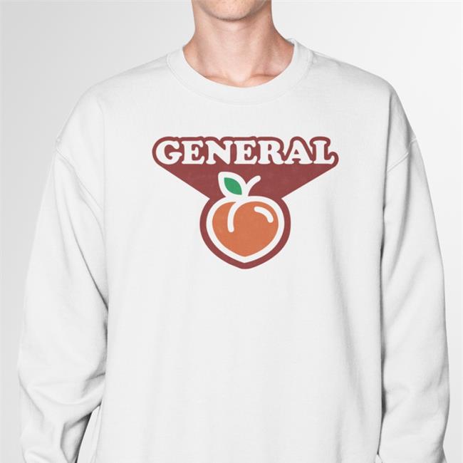 Jimmy Greenbeans Eneral Peach Hooded Sweatshirt General Booty Merch