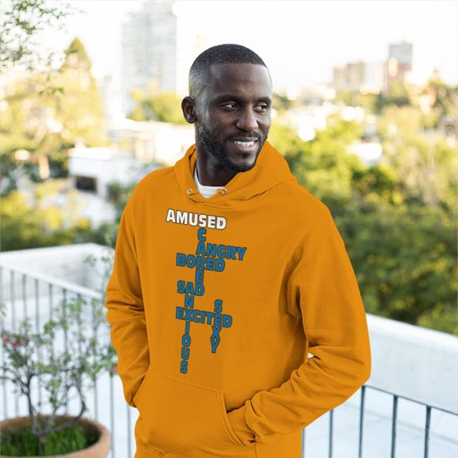 Jake Iversen Amused Angry Bored Sad Excited Scared Anxious Sexy Sweatshirt Marshawn