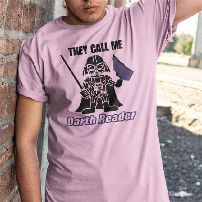 They Call Me Darth Reader Sweatshirt Weird Thrift Store Shirts