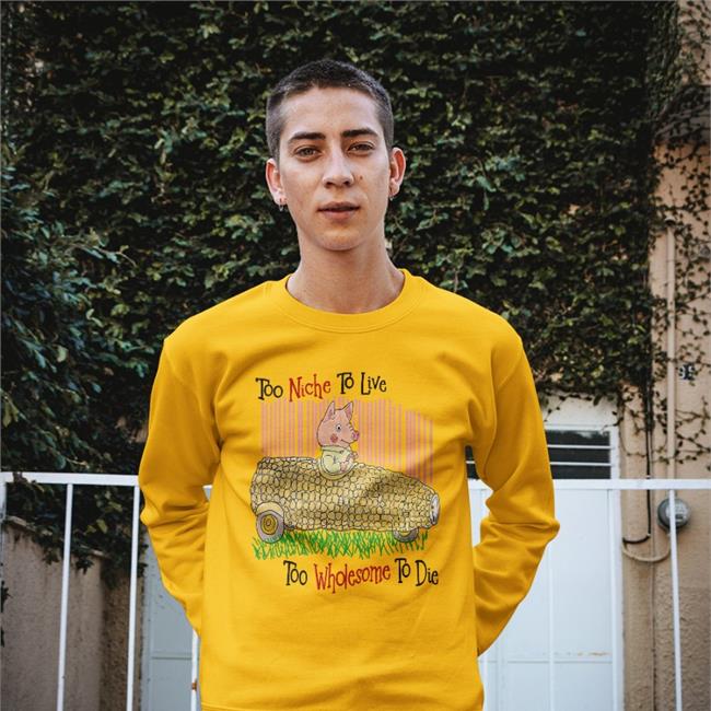 Too Niche To Live Too Wholesome To Die T Shirt