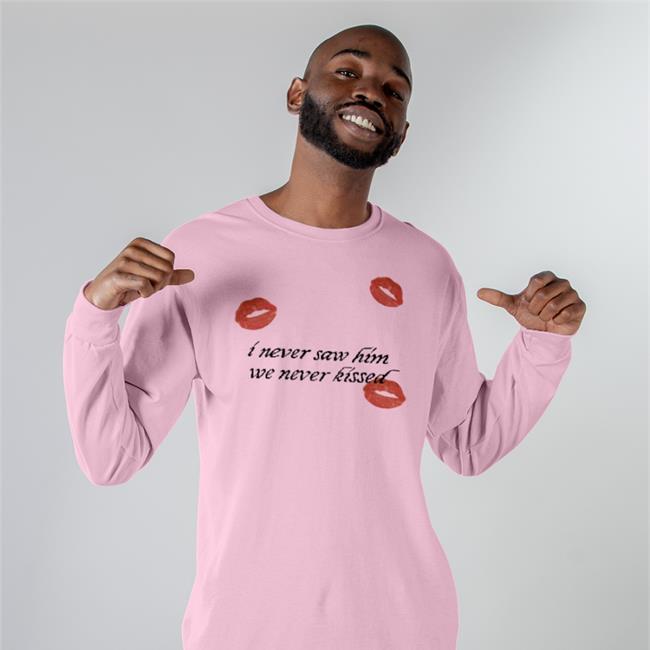 Sabrina Carpenter Shop I Never Saw Him We Never Kissed T Shirt Sabrinaannlynn
