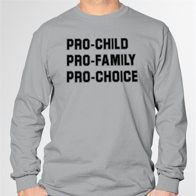 Pro-Child Pro-Family Pro-Choice Sweatshirt Cory Doctorow Leonard Nimoy