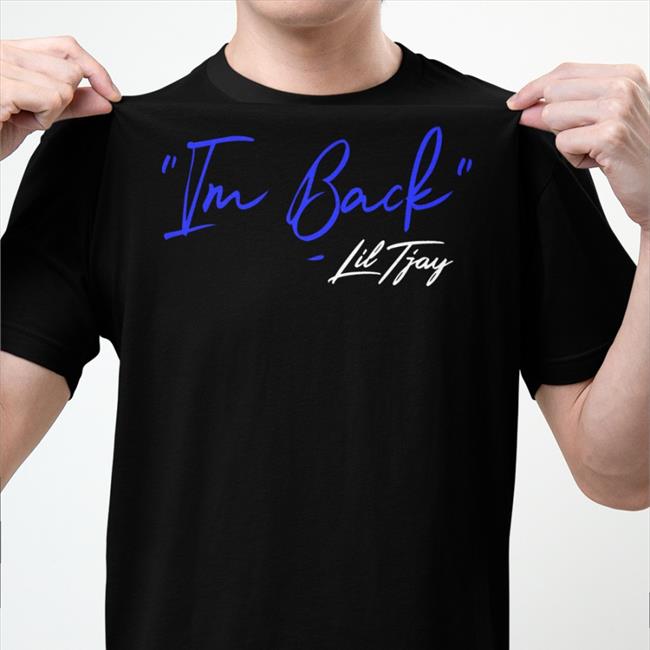 Tjayyyy I'm Back Lil Tjay Hoodie Sweatshirt
