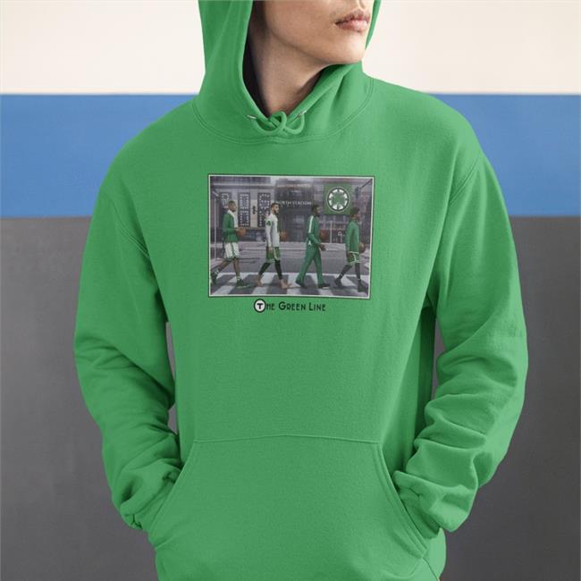 Green Line '22 Tee Shirt Fan Favorite Store Boston Celtics The Green Life Sweatshirt