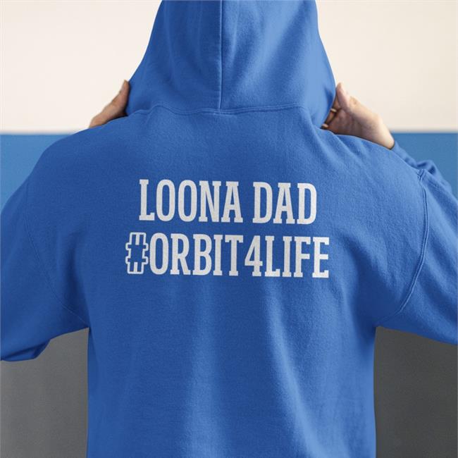 Loonainreading Loona Dad Orbit4life Long Sleeve T Shirt Black
