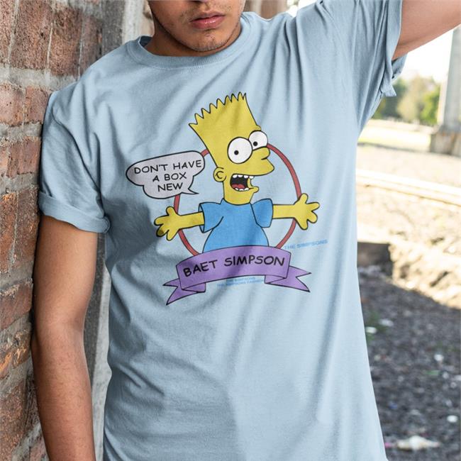 Translatedtees Don't Have A Box New Baet Simpson Shirt Poorly Translated Shirts
