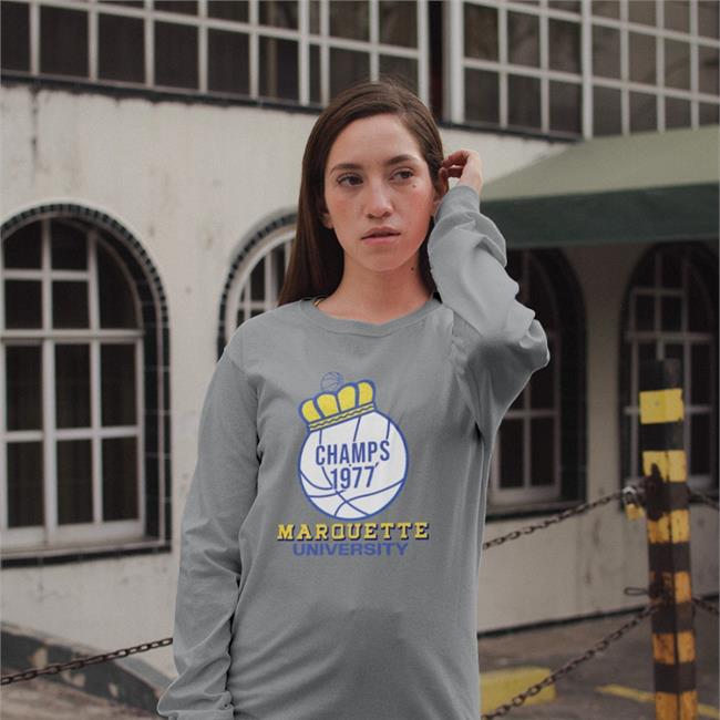 Jack Goods Champs 1977' Marquette University Shirt