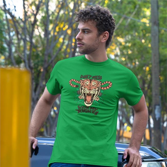 Don't Mess With My Rights Tee The Yetee The Yetee Store Don't Mess With My Rights Shirt