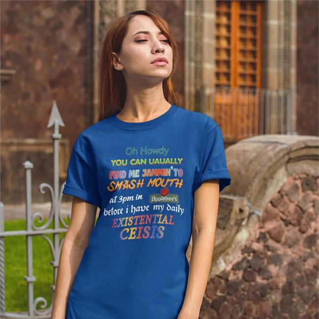 Poorly Translated Shirts Oh Howdy You Can Uaually Find Me Jammin To Tee