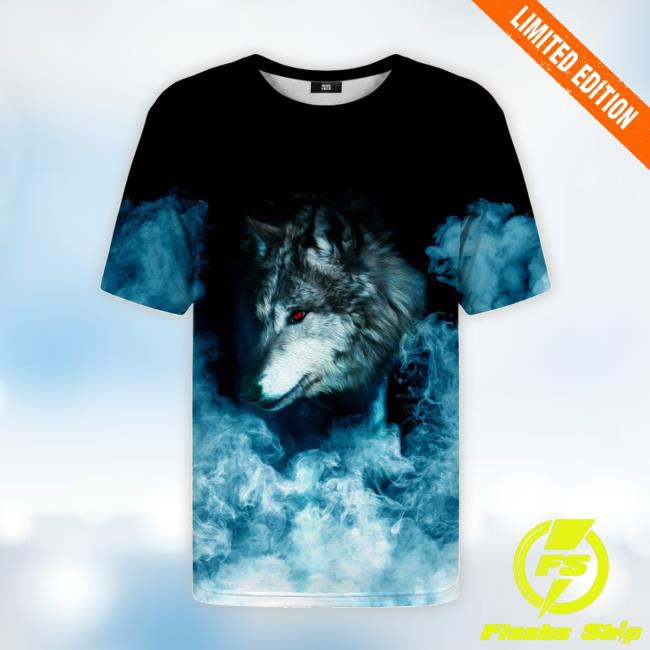Blue Wolf Shirt