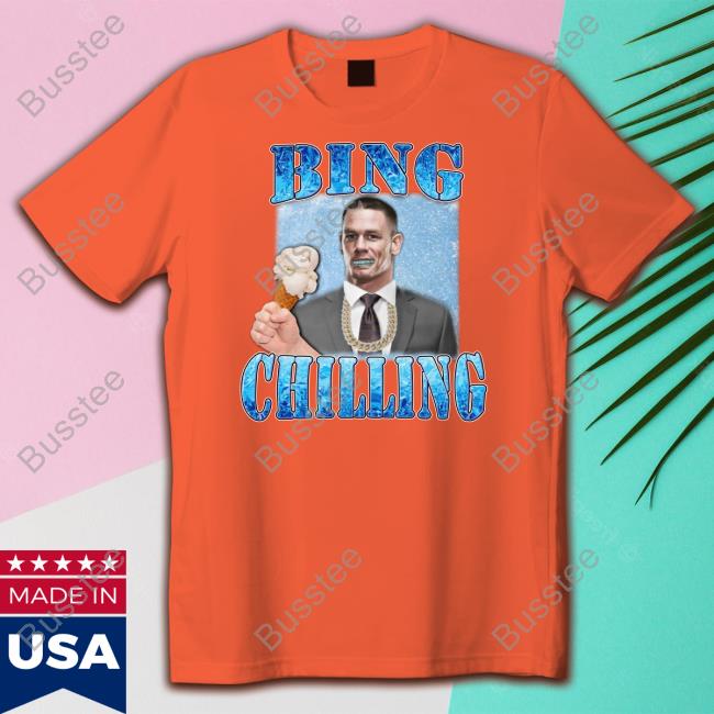 Bing Chilling John Cena Hoodie Bing Chilling John Cena Shirts