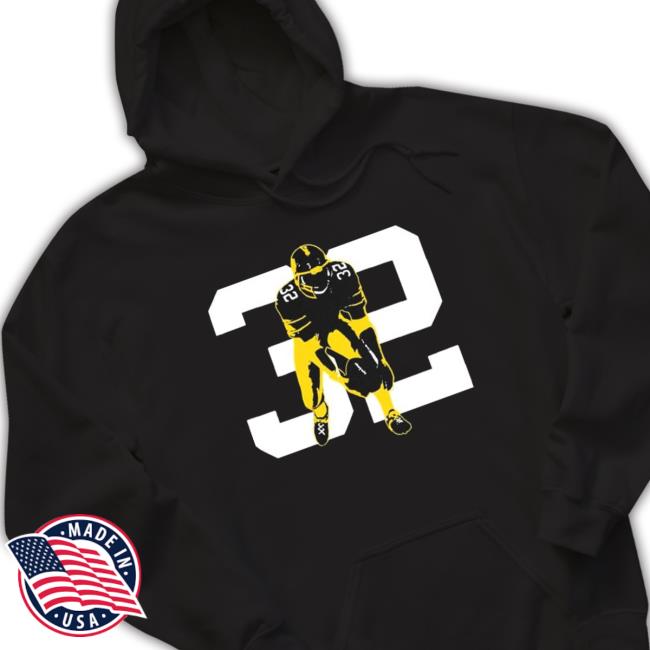 Franco Harris 32 Goat Immaculate Reception 50Th Anniversary Pittsburgh Football Sweatshirt