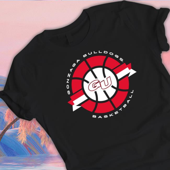 Gonzaga Bulldogs Basketball Classic Circle Logo Shirt