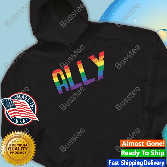 Jim Beaver Blue Check Mark Ally Pride Long Sleeve T Shirt
