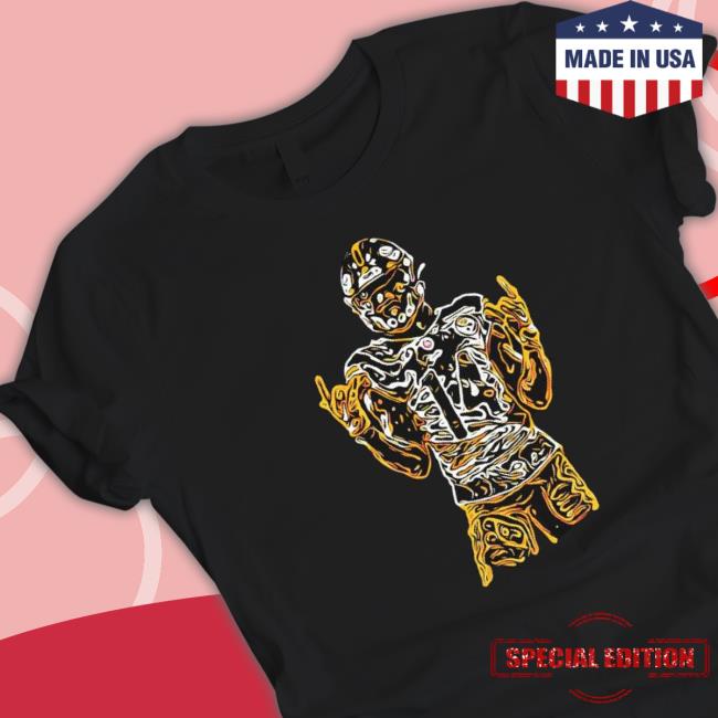 Black & Gold George Pickens Pittsburgh Steelers T-Shirt Black & Gold George Pickens Pittsburgh Steelers T-Shirt