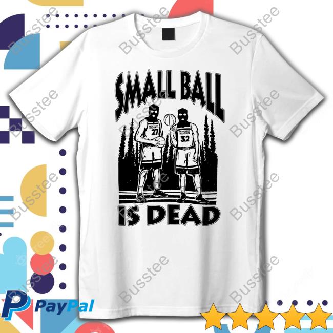 Jakesgraphs Shop Small Ball Is Dead Hooded Sweatshirt