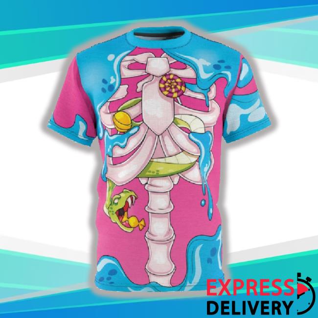 Full Body Kawaii Skeleton Halloween Unisex Aop Cut & Sew Sweater