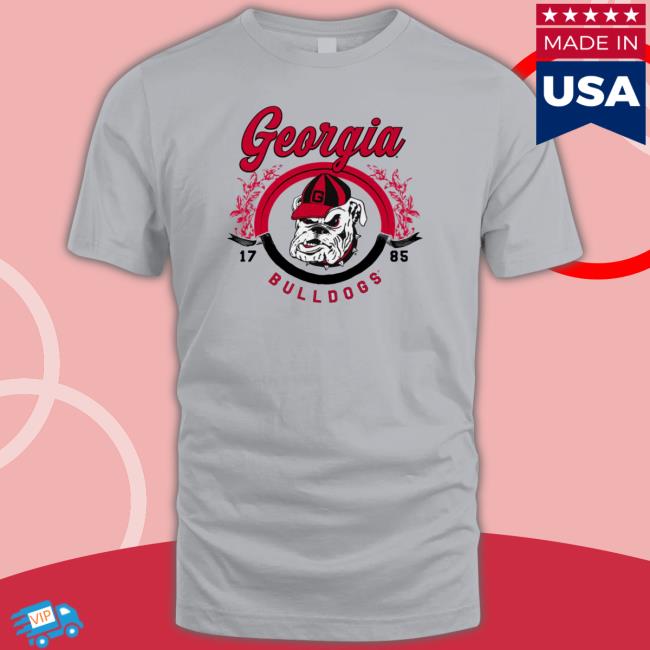 Official Georgia Vintage Mascot Football 1785 Hooded Sweatshirt