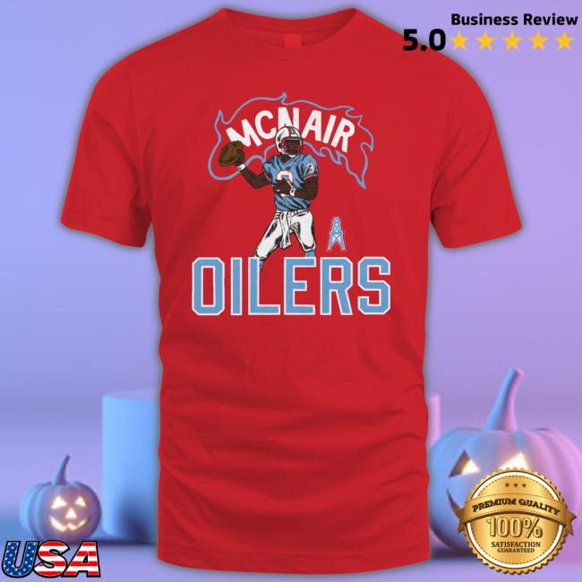 Homage Oilers Steve Mcnair shirt