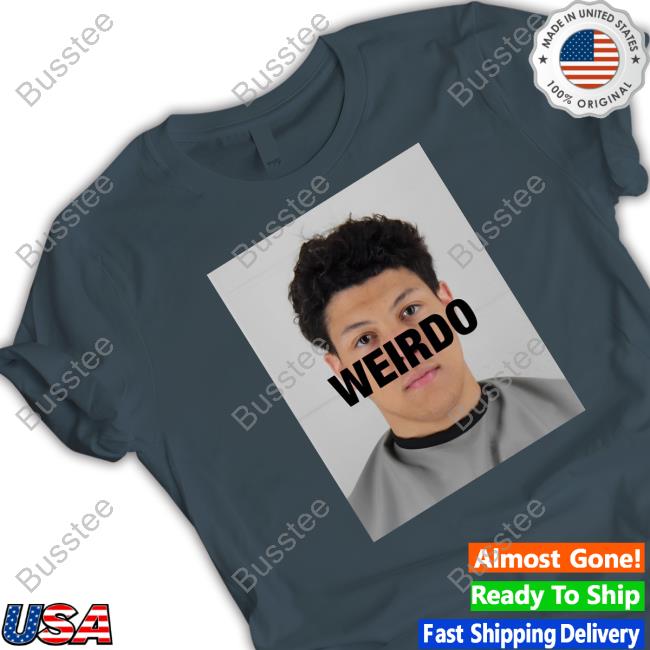 Official Jackson Mahomes Weirdo Long Sleeve T Shirt Official Jackson Mahomes Weirdo Shirt