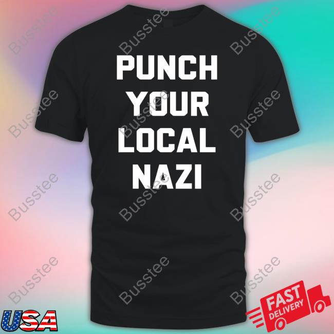 Elijah Schaffer Punch Your Local Nazi T Shirt