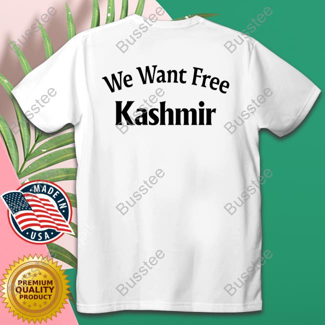 I Want Free Kashmir Hoodie