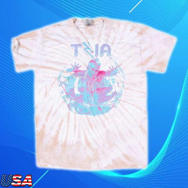 Original Sumerian Records Merch Store Meg Myers - "Tzia Album Art" Sand Cyclone Dye New Shirt Sumerianrecords Shop