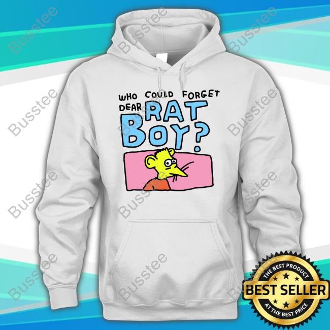 Zoebread Who Could Forget Dear Rat Boy Hoodie