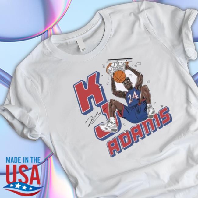 Kansas Jayhawks Kj Adams Signature Shirt