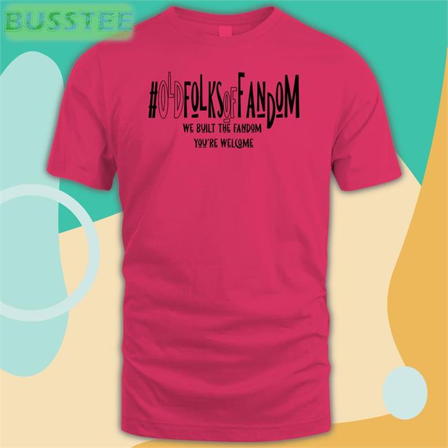 Old Folks of Fandom Tee Shirt Annakunerksterphotos